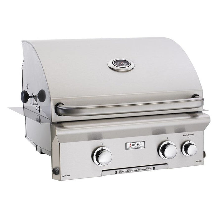 American Outdoor Grill 24" Built-In With Rotisserie & Interior Lights AOG24NBL
