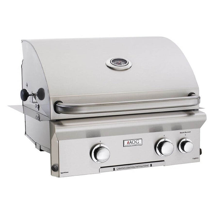 American Outdoor Grill 24" Built-In With Rotisserie & Interior Lights AOG24NBL