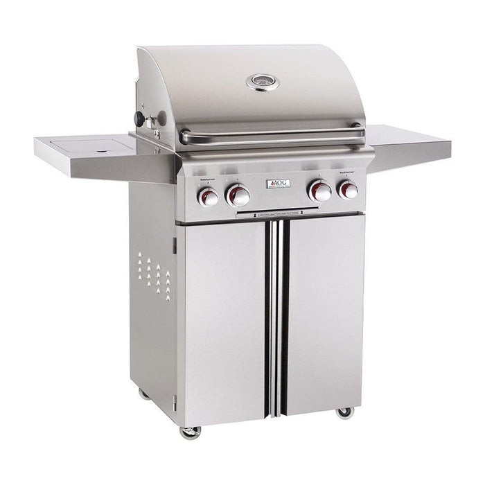 American Outdoor Grill 24" Portable Grill W/Piezo "Rapid Light" Ignition & Rotisserie AOG24PCT