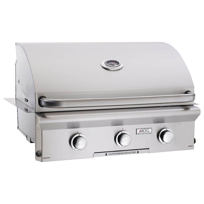 American Outdoor Grill 30" Built-In W/Halogen Interior Lights AOG30NBL00SP