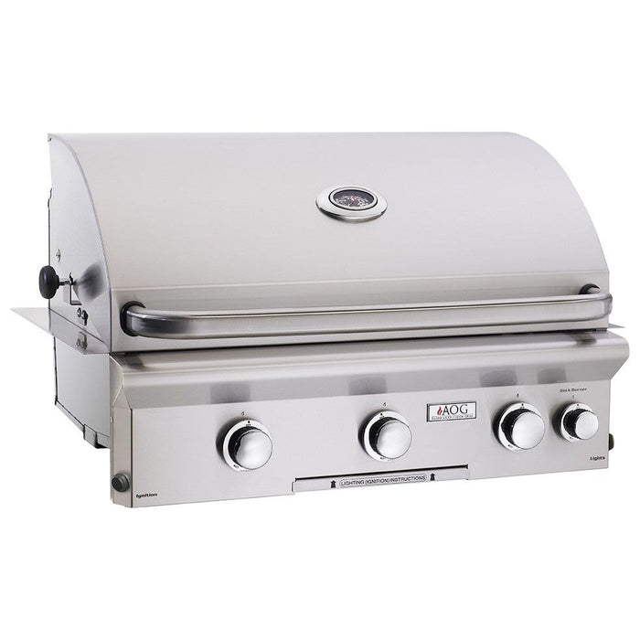 American Outdoor Grill 30" Built-In With Rotisserie & Interior Lights AOG30NBL