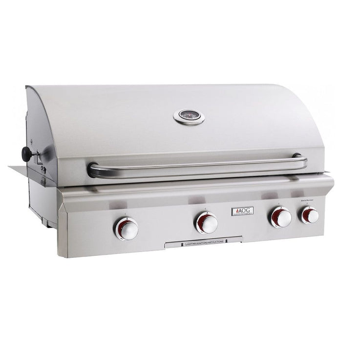 American Outdoor Grill 36" Built-In Grill W/Piezo "Rapid Light" Ignition & Rotisserie AOG36NBT