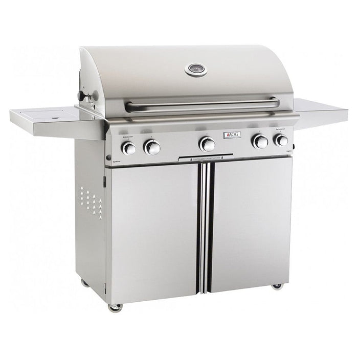 American Outdoor Grill 36" Portable Grill W/Halogen Interior Lights & Rotisserie AOG36PCL