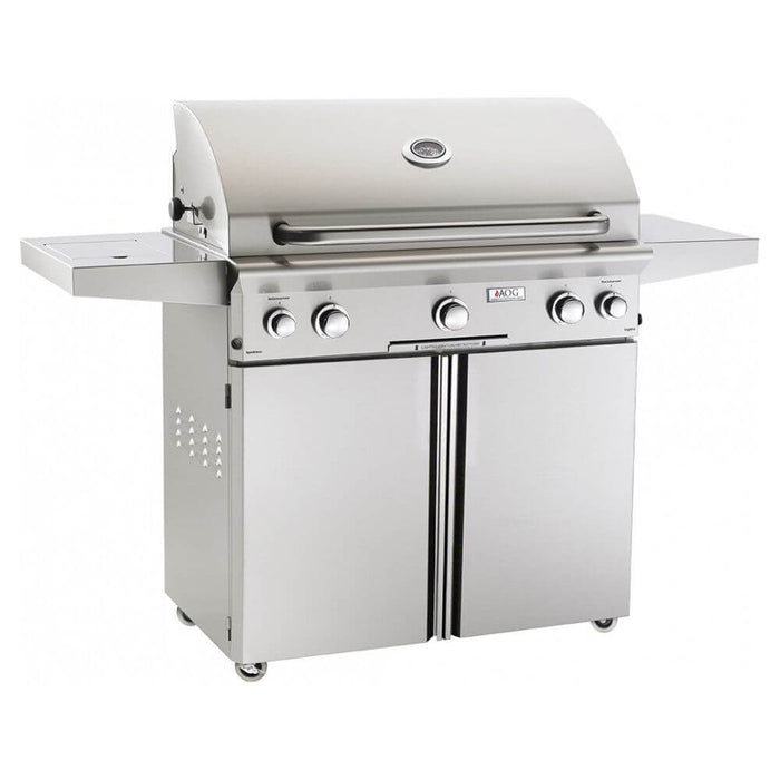 American Outdoor Grill 36" Portable Grill W/Halogen Interior Lights & Rotisserie AOG36PCL
