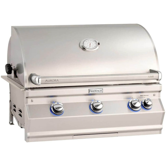 Fire Magic 30-inch Aurora Built In Grill With Rotisserie : A540i-8
