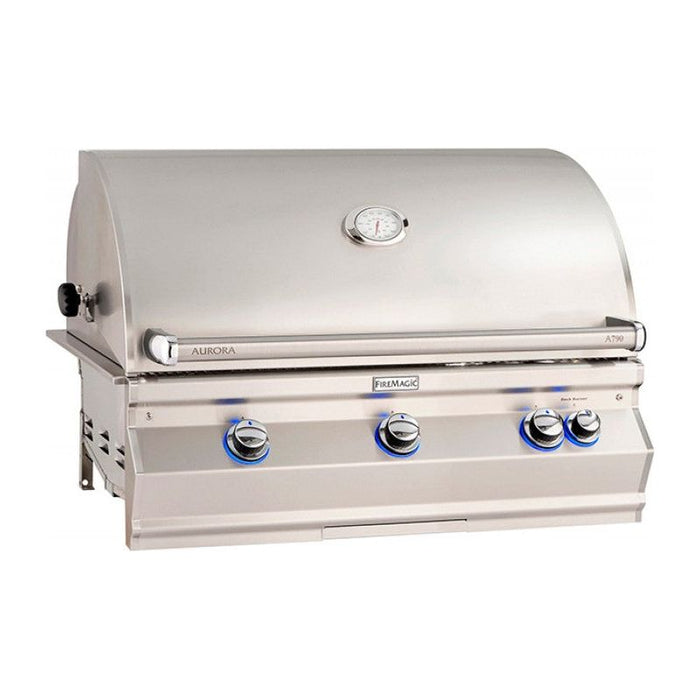 Fire Magic 36-inch Aurora Built In Grill with Rotisserie : A790i-8