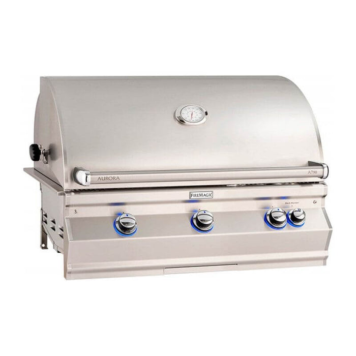 Fire Magic 36-inch Aurora Built In Grill with Rotisserie : A790i-8