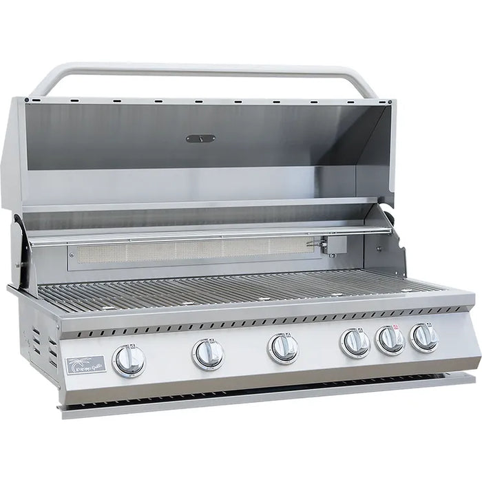 Kokomo Grills 40” Built in Gas Grill (5 Burner/Back Burner) : KO-BAK5BG