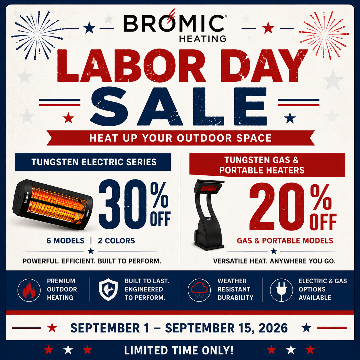 Bromic Labor Day Sale
