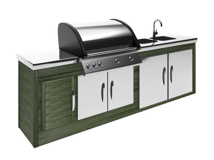 Pre-Built Outdoor Kitchens