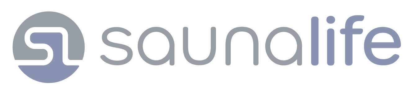 Logo of SaunaLife showcasing relaxation and wellness in a modern design.