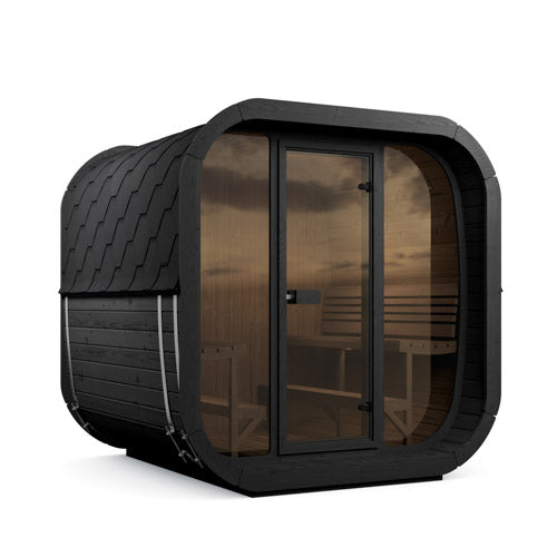 SaunaLife 6 Person Outdoor Cube Sauna Model CL7G