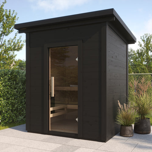 SaunaLife Model G2 Outdoor Home Sauna Kit