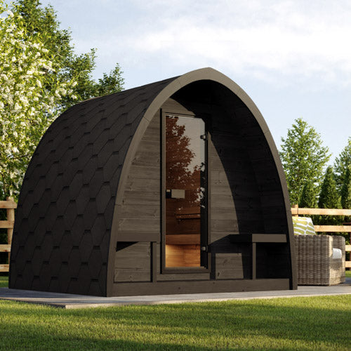 SaunaLife Model G3 Outdoor Home Sauna Kit