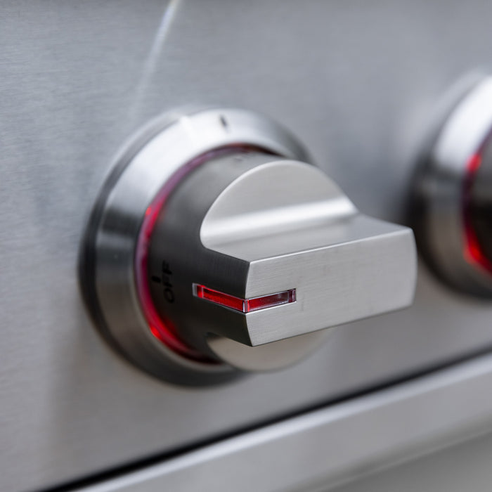 Summerset Grills Pro Double Side Burner - SB2PRO – 02 SZRPROSB2 KNOB AND LED GALLERY min