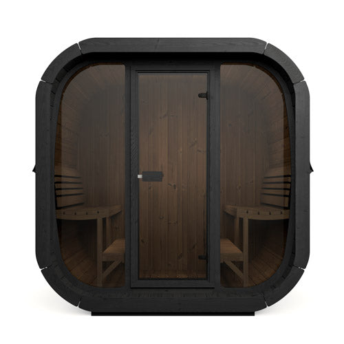 SaunaLife 6 Person Outdoor Cube Sauna Model CL7G