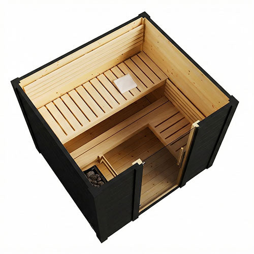 SaunaLife Model G2 Outdoor Home Sauna Kit
