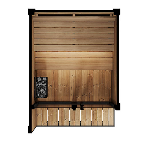 SaunaLife GL4 Outdoor Sauna Kit