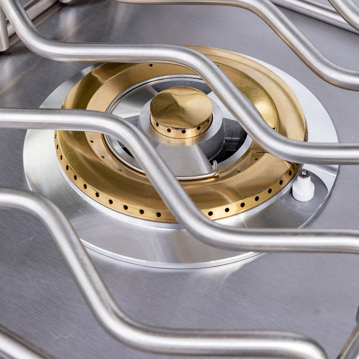Summerset Grills Single Side Burner - SB1 – 04 SSB1 BURNER LIT GALLERY min