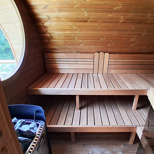 SaunaLife Model G11 Outdoor Home Sauna Kit