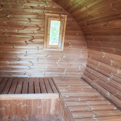 SaunaLife Model G11 Outdoor Home Sauna Kit