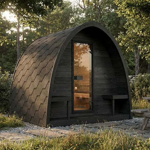SaunaLife Model G3 Outdoor Home Sauna Kit