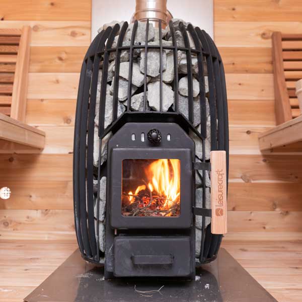TimberGlow14 Wood Burning Sauna Heater Package