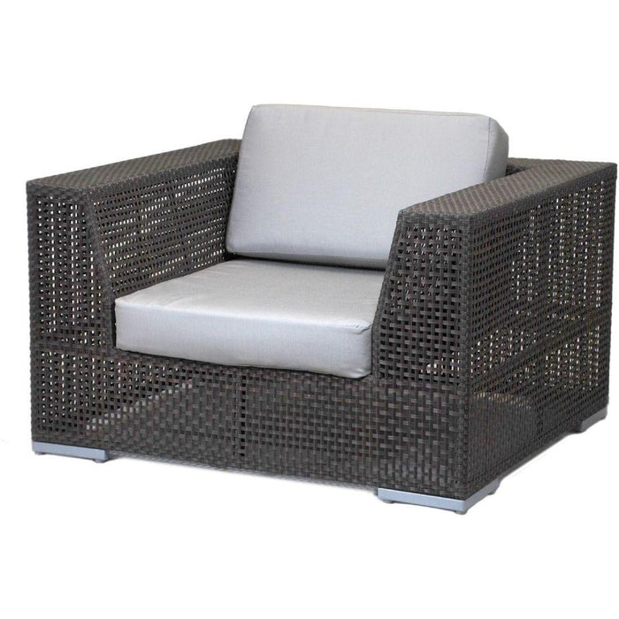 Panama Jack Atlantis Patio Lounge Chair w/Off-White Cushion : 903-1323-JBP-C