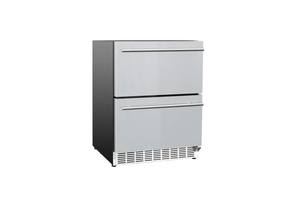 Summerset Grills 24" Outdoor Rated 2-Drawer Refrigerator - RFR-24DR2-A