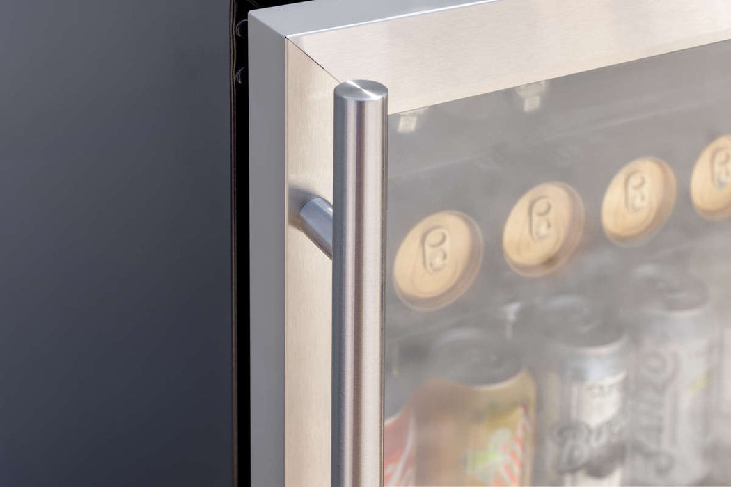 Summerset Grills 24" Outdoor Rated Refrigerator w/ Glass Door - RFR-24G