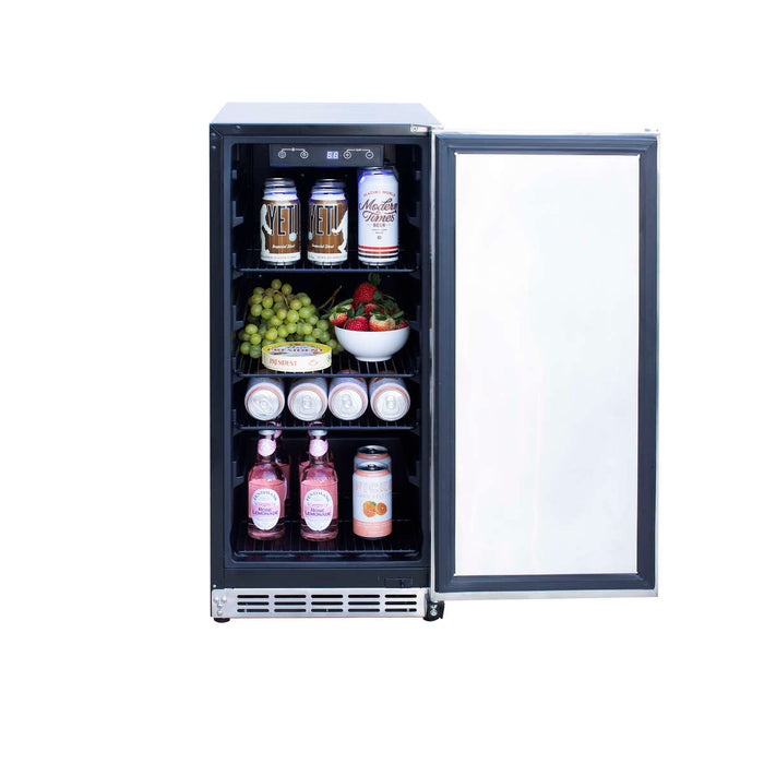 Summerset Grills 15" Outdoor Rated Refrigerator  - RFR-15S