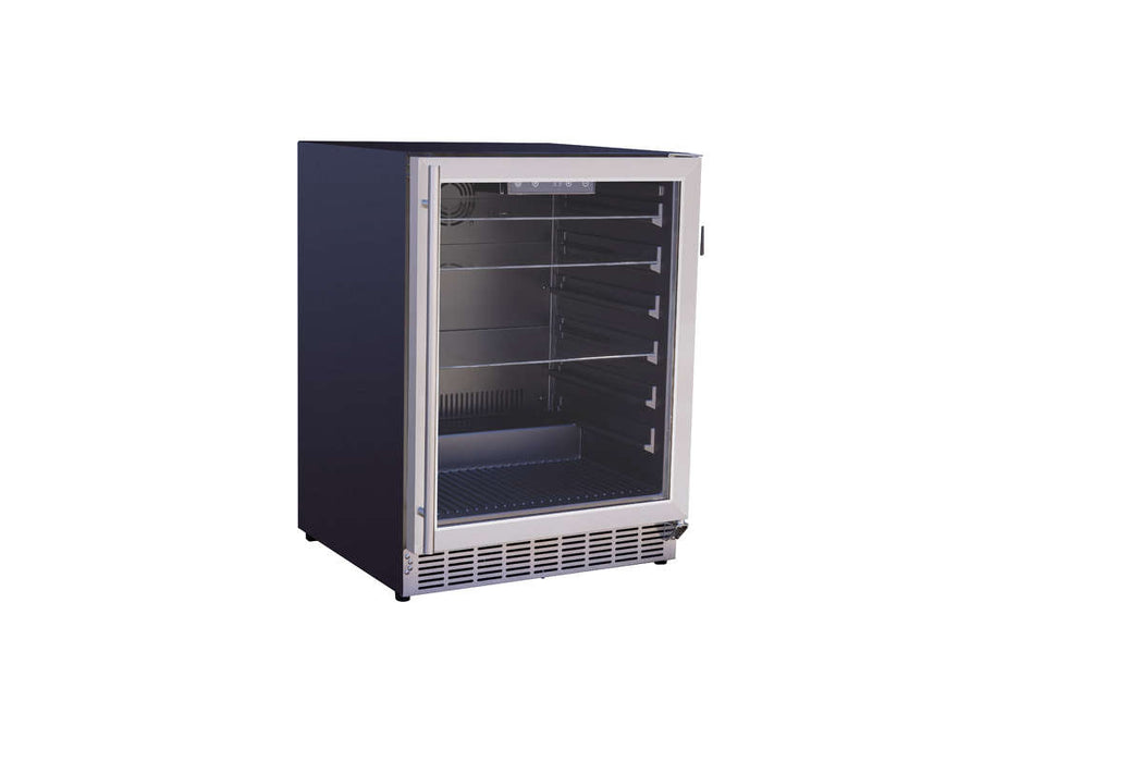 Summerset Grills 24" Outdoor Rated Refrigerator w/ Glass Door - RFR-24G