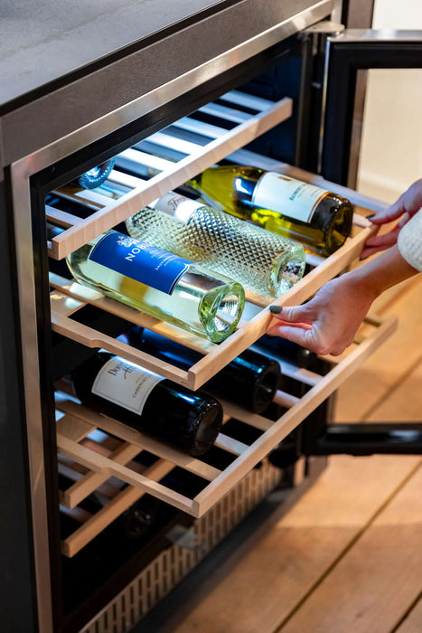 Summerset Grills 24" Outdoor Rated Dual Zone Wine Cooler - RFR-24WD