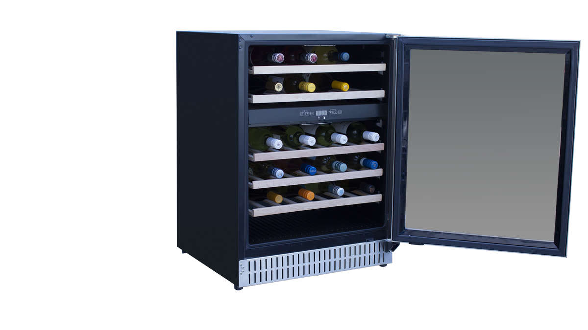 Summerset Grills 24" Outdoor Rated Dual Zone Wine Cooler - RFR-24WD