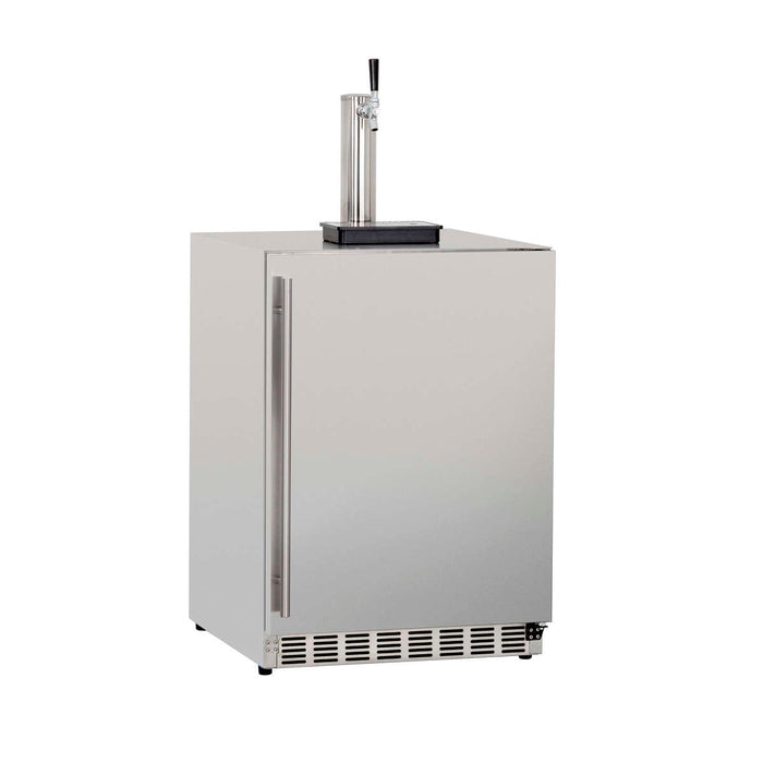 Summerset Grills 24" Deluxe Outdoor Rated Kegerator  - RFR-24DK