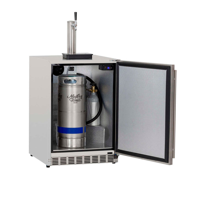 Summerset Grills 24" Deluxe Outdoor Rated Kegerator  - RFR-24DK