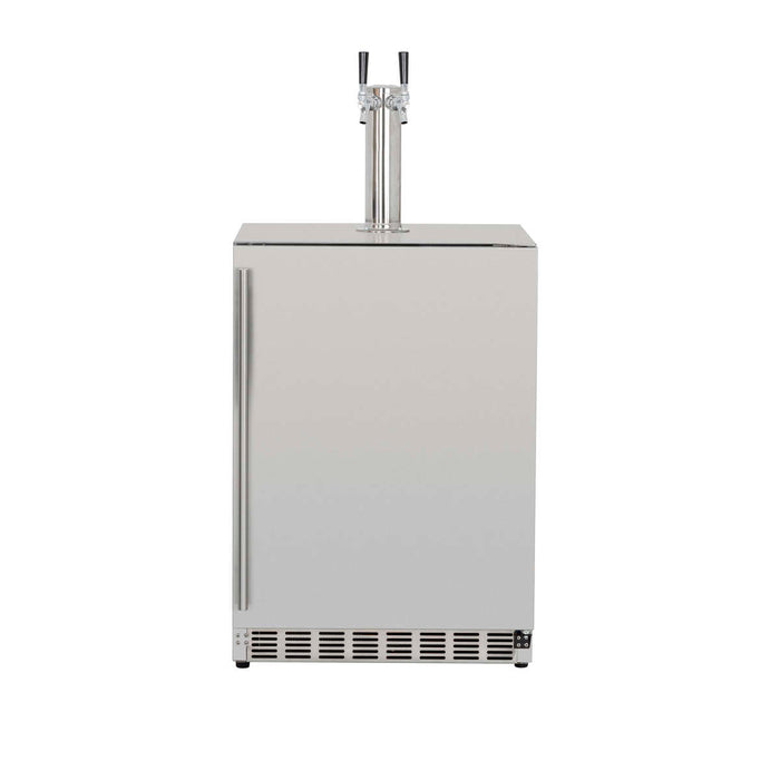 Summerset Grills 24" Deluxe Outdoor Rated Kegerator  - RFR-24DK