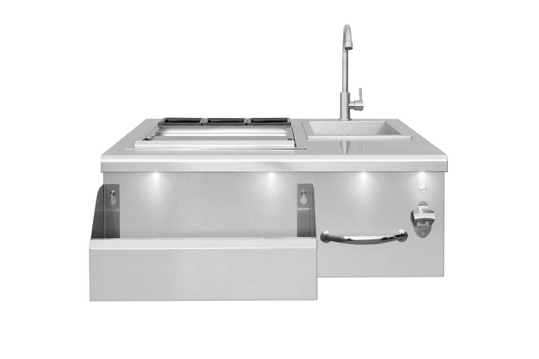 Summerset Grills 30" Beverage & Prep Station - BC-30L-W