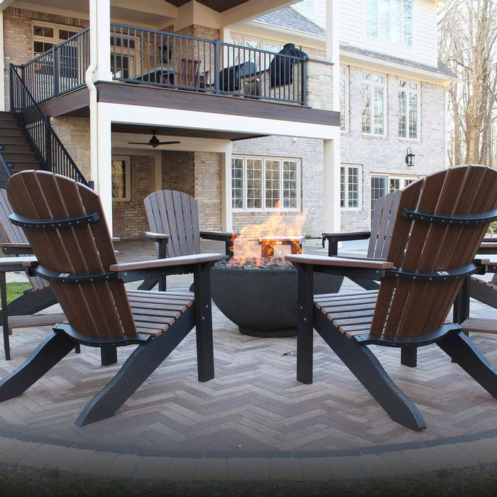 Firegear Sanctuary 2 GFRC Fire Bowl - Stainless Steel Burner