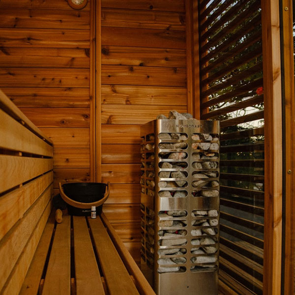 Homecraft Revive Electric Sauna Heater Package