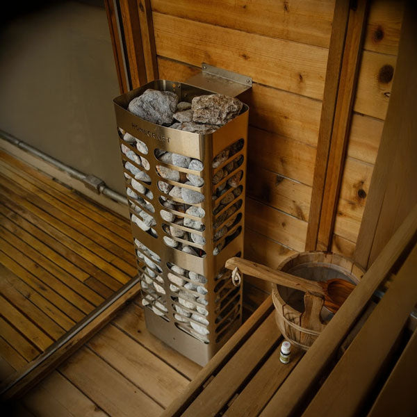 Homecraft Revive Slim Electric Sauna Heater Package