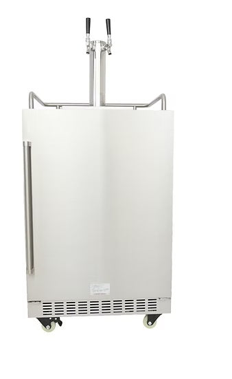 Kokomo luxury outdoor kegerator front view