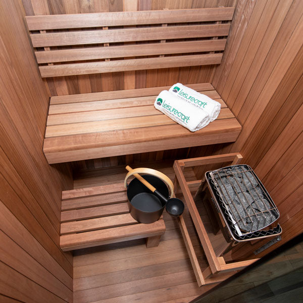 LeisureCraft CT Element Indoor Sauna