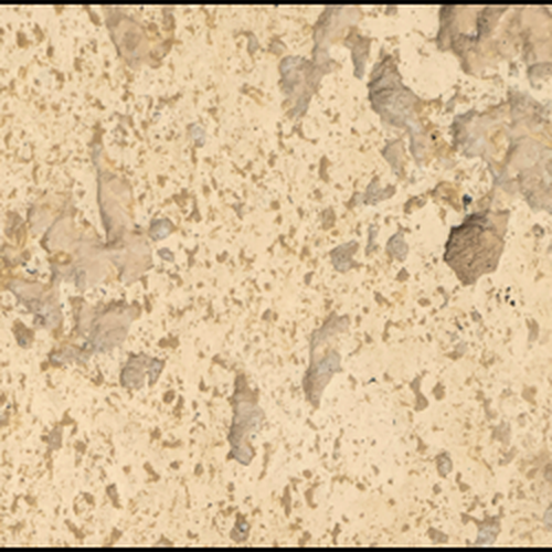 Travertine finish