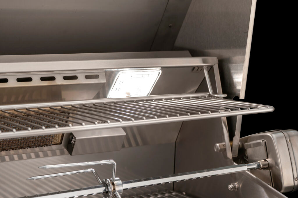 American Outdoor Grill 24″ L Series Grill with Backburner & Rotisserie - AOG24LN