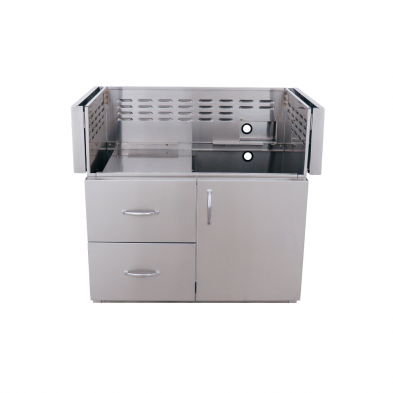 Cart 2-Drawer & Door Design - Built