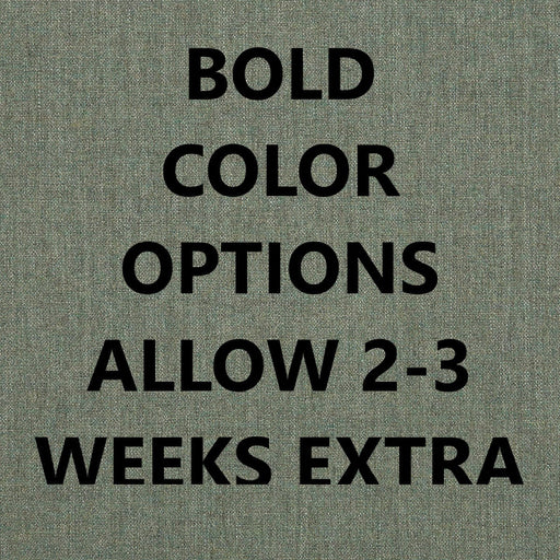Special Order Cushion Colors - Allow 2-3 Weeks For Delivery