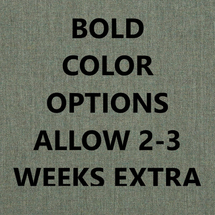 Special Order Cushion Colors - Allow 2-3 Weeks For Delivery