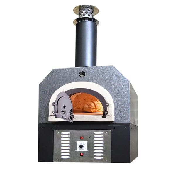 Chicago Brick Oven 750 Hybrid Dual Fuel Countertop Pizza Oven w/Skirt: CBO-O-CT-750-HYB-SKT