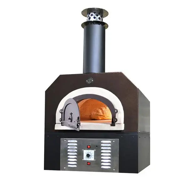 Chicago Brick Oven 750 Hybrid Dual Fuel Countertop Pizza Oven w/Skirt: CBO-O-CT-750-HYB-SKT